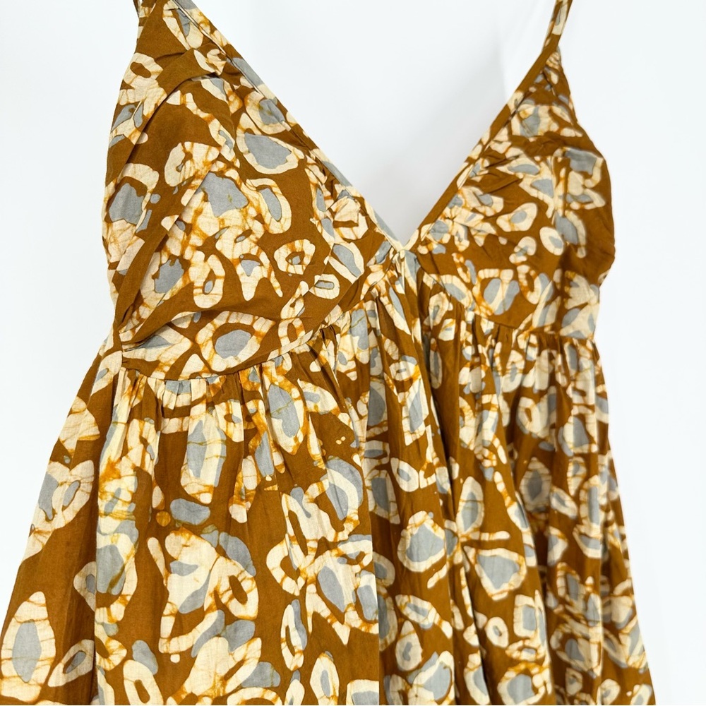 APIECE APART Glicina Maxi Dress Floras Dabu Spice - Picture 7 of 14